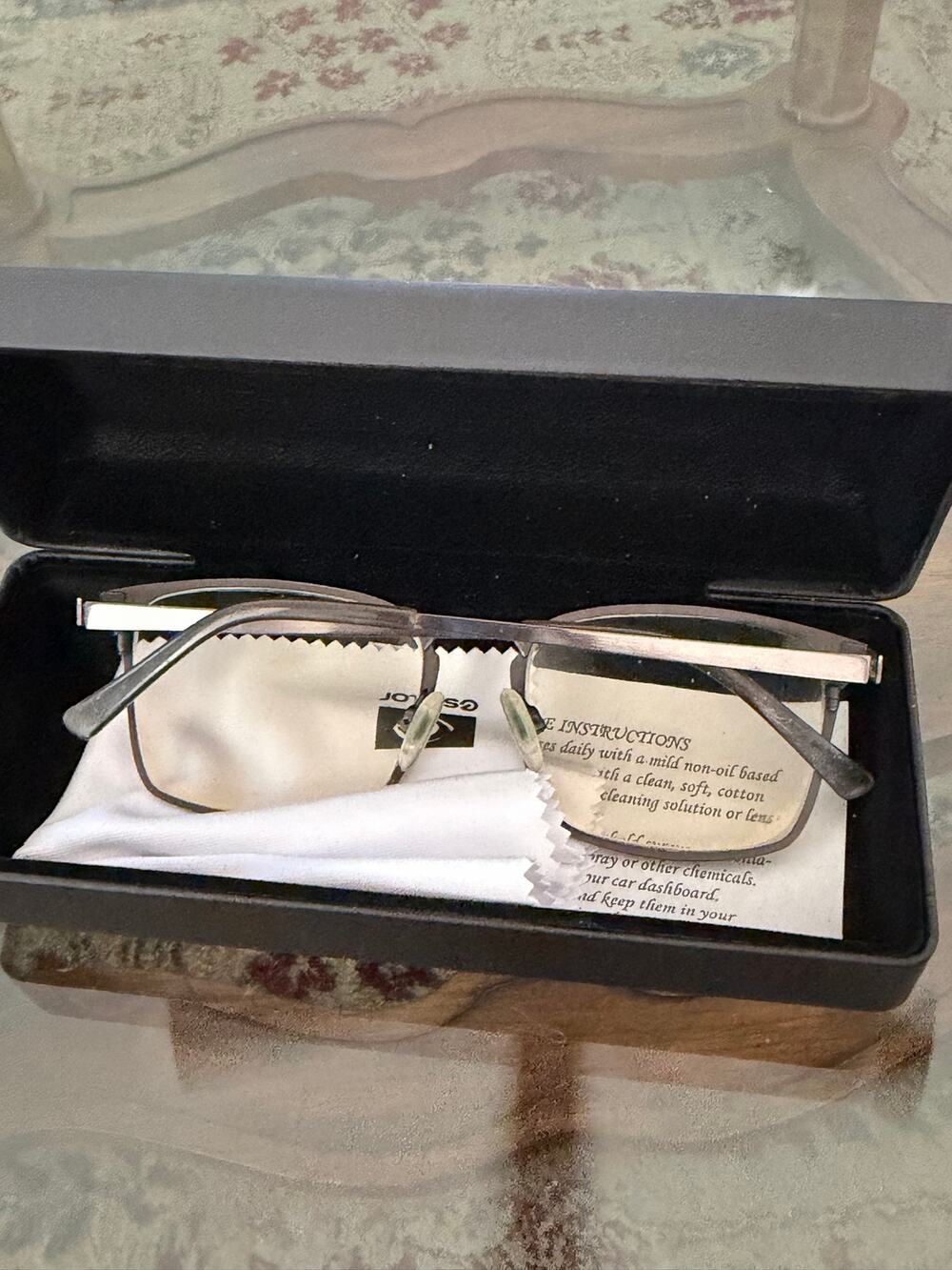 Vintage Flexon 52-17 Eyeglasses Titanium-Nickel Alloy Frame Lightweight Full Rim